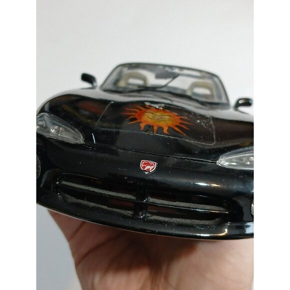 Burago Dodge Viper RT/10 Black Diecast Toy Model 1/18 Made In ITALY - Picture 12 of 16